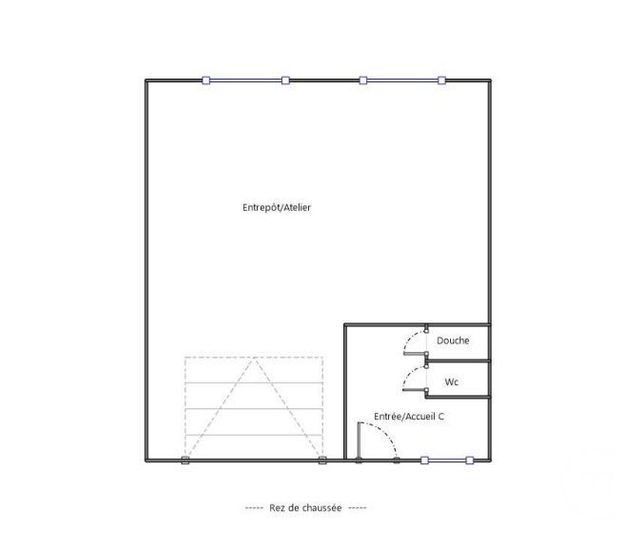 commerce à louer - 150.0 m2 - LABARTHE SUR LEZE - 31 - MIDI-PYRENEES - Century 21 Lacroix Immobilier