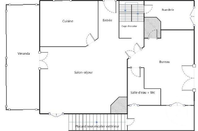 maison à vendre - 8 pièces - 226.0 m2 - LABARTHE SUR LEZE - 31 - MIDI-PYRENEES - Century 21 Lacroix Immobilier